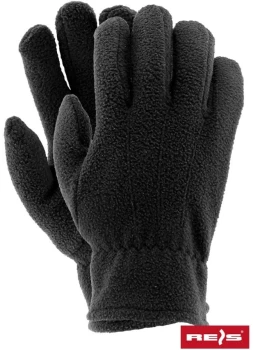 Rękawice ocieplane Reis Rpolarex, rozmiar 8, czarny