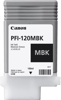 Tusz Canon 2884C001 (PFI-120MBK), 130ml, matte black (czarny matowy)