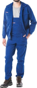 Ubranie robocze Reis Master UM N, rozmiar 176x74-78x88cm, niebieski