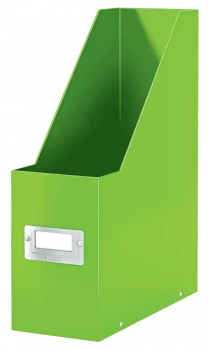 Organizer Leitz Wow Click&Store, A4, 95mm, do 950 kartek, zielony metalik