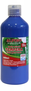 Farba plakatowa Alpino, w butelce, 500ml, granatowy