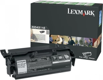 Toner Lexmark (X651H04E), 25000 stron, black (czarny)