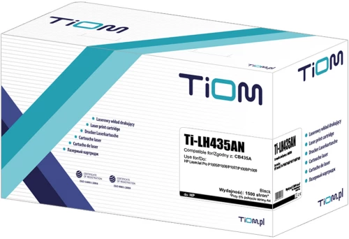 Toner Tiom Ti-LH435AN 35A (CB435A), 1500 stron, black (czarny)