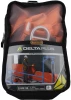 Zestaw bezpieczeństwa Delta Plus ELARA190, szelki HAR12+amortyzator z taśmą+torba, rozmiar S/M/L, pomarańczowy