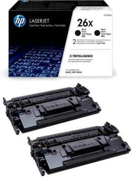 Zestaw tonerów HP 26X (CF226XD), 2x9000 stron, black (czarny)