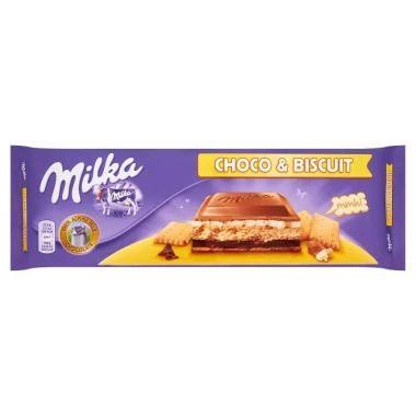 Czekolada Milka, Choco&Biscuit, 300g