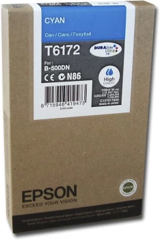 Tusz Epson T6172 (C13T617200), 7000 stron, cyan (błękitny)