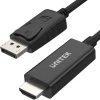 Kabel DisplayPort (DP)  do HDMI Unitek Y-5118CA, 1.8m, czarny