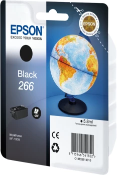 Tusz Epson 266 (C13T26614010), 5.8ml, black (czarny)
