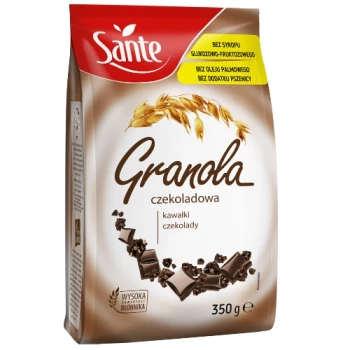 Granola Sante, czekoladowa, 350g