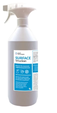 Płyn dezynfekujący do powierzchni Liquid Technologies Surface Viruclean, z rozpylaczem, 1l (c)