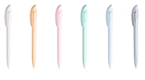 Długopis automatyczny SafeTouch Golff 410ST,  antybakteryjny, mix kolorów pastelowych (c)