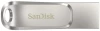 Pendrive SanDisk Ultra Dual Drive Luxe, USB-C, 32GB, srebrny