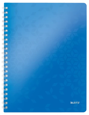Kołonotatnik Leitz Wow,  A4 , w kratkę, 80 kartek, niebieski