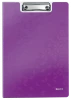 Podkład do pisania Leitz Wow, z okładką, A4, fioletowy