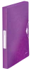Teczka plastikowa z gumką Leitz Wow, A4, 30mm, fioletowy