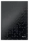 Brulion w kratkę Leitz Wow, A4, twarda oprawa, 80 kartek, czarny