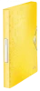 Teczka plastikowa z gumką Leitz Wow, A4, 30mm, żółty