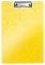 Podkład do pisania Leitz Wow z okładką, A4, żółty