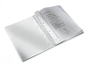 Kołonotatnik Leitz Wow, A4, w kratkę, 80 kartek, biały