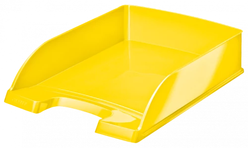 Półka na dokumenty Leitz Plus Wow, A4, plastikowa, żółty