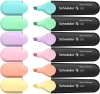 Zakreślacz Schneider Job Pastel, 5mm, ścięta, 6 sztuk, mix kolorów pastelowych