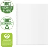 Koszulki groszkowe Esselte Recycle Premium, A4 maxi, 100 µm, 100 sztuk, transparentny
