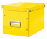 Pudło uniwersalne Leitz Click&Store, rozmiar M (260x240x260mm), żółty