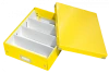 Pudełko z przegródkami Leitz Click&Store Wow, 281x100x370mm, żółty