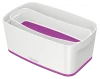 Pojemnik z pokrywką Leitz MyBox Wow, 5l, biało-fioletowy