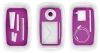 Pojemnik z pokrywką Leitz MyBox Wow, 5l, biało-fioletowy