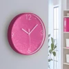 Zegar ścienny Leitz Wow, 29cm, różowy