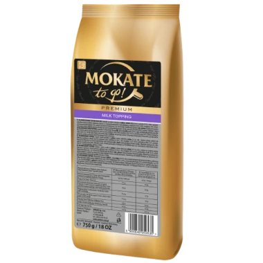 Topping mleczny zabielacz Mokate to go Premium, 750g