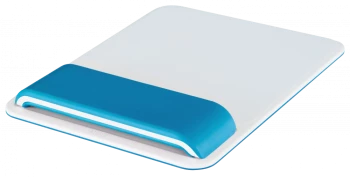 Podkładka ergonomiczna pod mysz i nadgarstek Leitz Ergo WOW, 200x23x260 mm, biało-niebieski