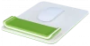 Podkładka ergonomiczna pod mysz i nadgarstek Leitz Ergo WOW, 200x23x260 mm, biało-zielony