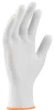 Rękawice tkaninowe Ardon Buddy Evo A9222/06,  nakrapiane, rozmiar 9, biały