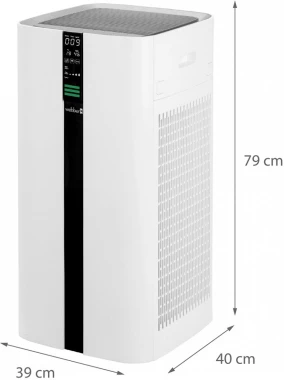 Oczyszczacz powietrza Webber AP9900 Wi-Fi, z funkcją nawilżania i jonizacji, do pomieszczeń o powierzchni do 106m2, z nawilżaczem