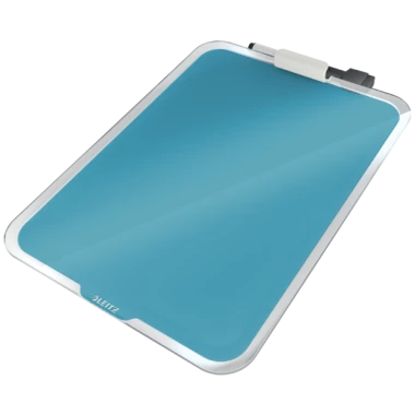 Tablica szklana suchościeralna Leitz Cosy, na biurko, 216x30x297mm, niebieski
