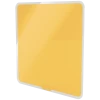 Tablica szklana magnetyczna Leitz Cosy, 45x45cm, żółty
