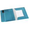 Teczka plastikowa z gumką i kieszonką Leitz Cosy, A4, 8mm, niebieski