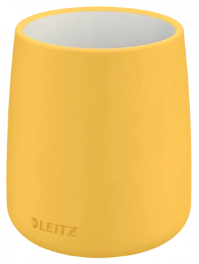 Kubek na długopisy Leitz Cosy, 85x108mm, żółty