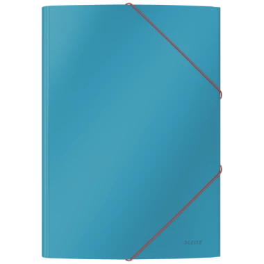 Teczka kartonowa z narożną gumką Leitz Cosy, A4, 5mm, niebieski