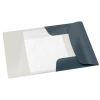 Teczka kartonowa z narożną gumką Leitz Cosy, A4, 5mm, szary