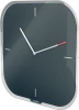 Zegar ścienny Leitz Cosy, 30x30x4cm, aksamitny szary