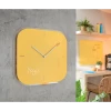 Zegar ścienny Leitz Cosy, 30x30x4cm, żółty