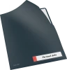 Folder z kieszonką na etykietę Leitz Cosy, A4, do 40 kartek, szary