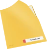 Folder z kieszonką na etykietę Leitz Cosy, A4, do 40 kartek, żółty