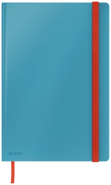 Notatnik w kratkę Leitz Cosy, B5, twarda oprawa, 80 kartek, niebieski