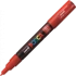 Marker z farbą Uni Posca PC-1M, okrągła, 0.7mm, czerwony