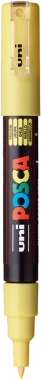Marker z farbą Uni Posca PC-1M, okrągła, 0.7mm, żółty